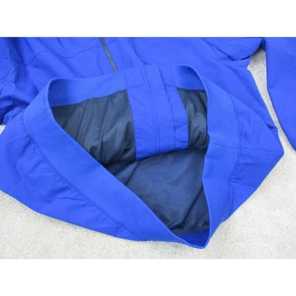 Duluth Jacket Mens Extra Large XL Blue Lightweight Nylon Full Zip - Picture 4 of 10